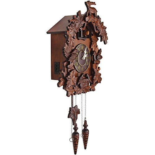 Kendal Vivid Large Deer Handcrafted Wood Cuckoo Clock CC105