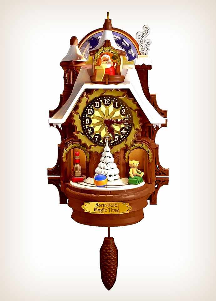 Hallmark Santa's Magic Cuckoo Clock QGO1367