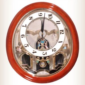 Harmony of Love II Rhythm Clock 4MJ425WD06 | Wall Of Clocks