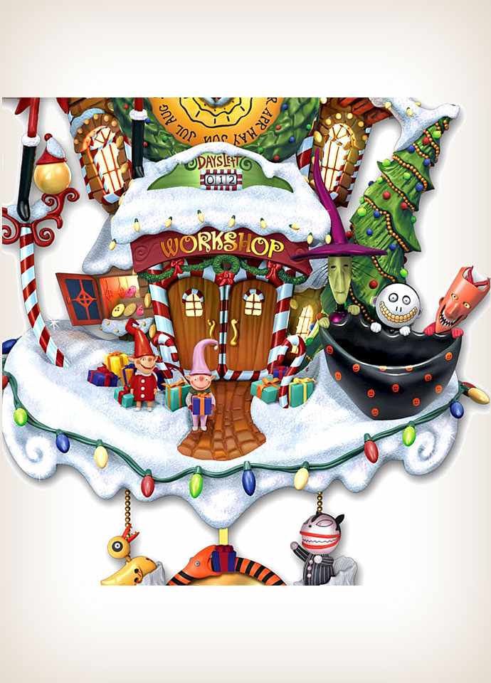 The Nightmare Before Christmas - Christmas Town Cuckoo Clock