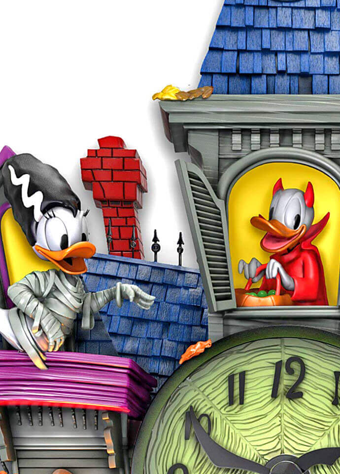Disney Spooktacular Halloween Cuckoo Clock