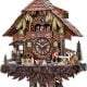 Hekas KA 3751/8 EX Cuckoo Clock with Moving wood sawers and mill wheel