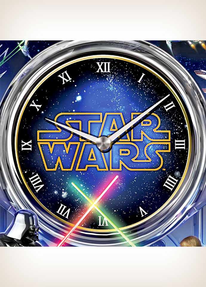 The Star Wars Clock: Return of the Jedi Wall Clock