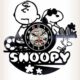 Snoopy Football Game Vinyl Clock