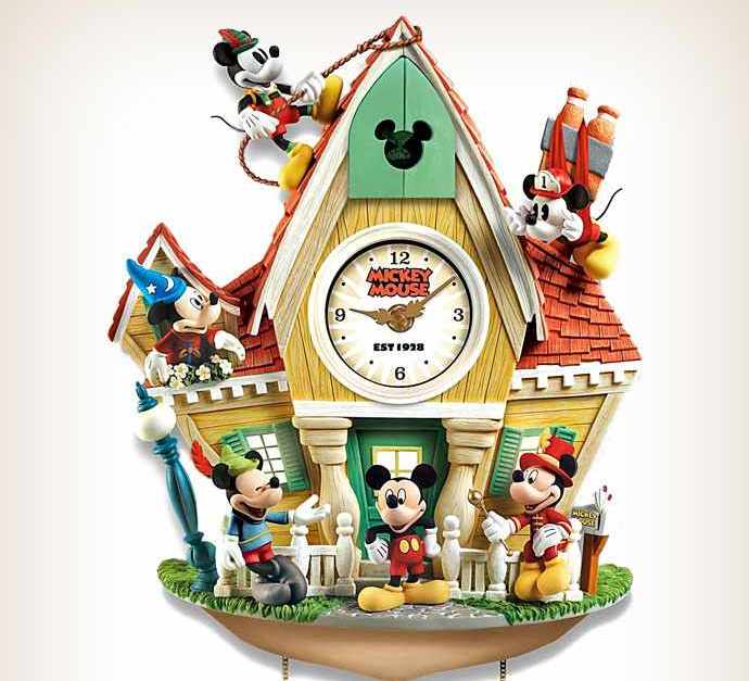 Disney cuckoo clocks collection