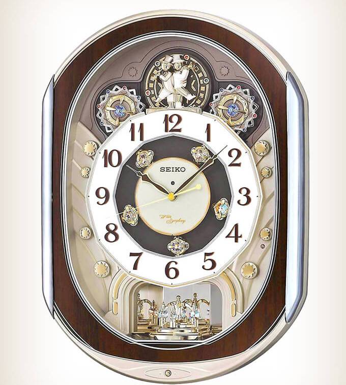 Swarovski-crystals-wall-clocks